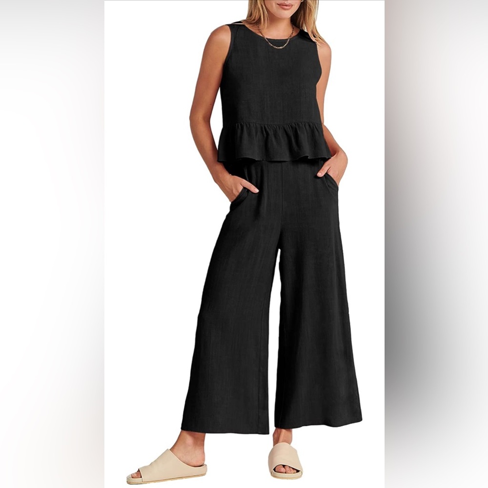 2 Piece Linen Outfit (NWT)